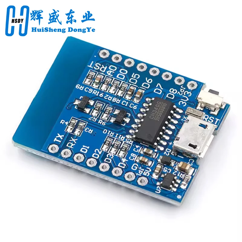 D1 Mini ESP8266 ESP-12 CH340G CH340 V2 USB WeMos макетная плата NodeMCU Lua IOT 3 В с контактами