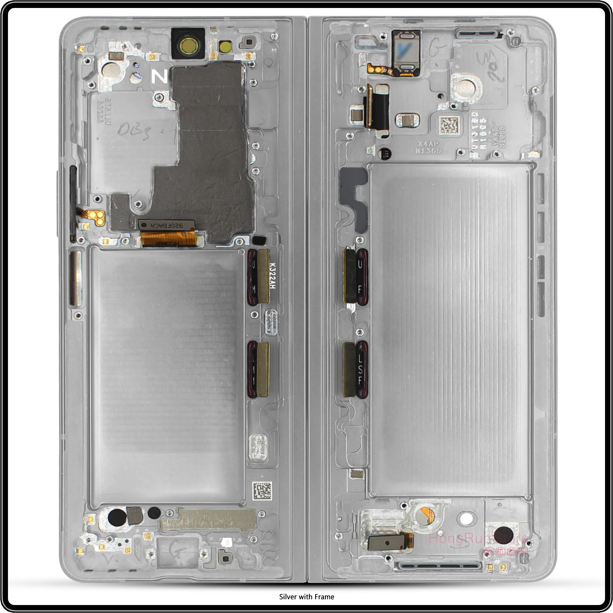 Для samsung fold 3 замена экрана для galaxy z 5G F926 экран с рамкой