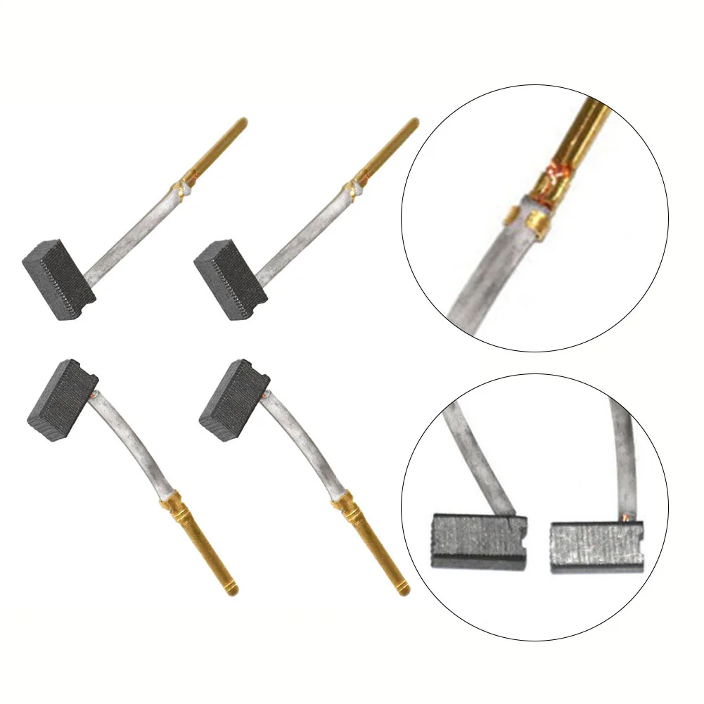 

10pcs Carbon Brush Angle Grinder Replacement Electric Hammer Drill Graphite Brush Cutting Polishing Machine Electric Power Tools