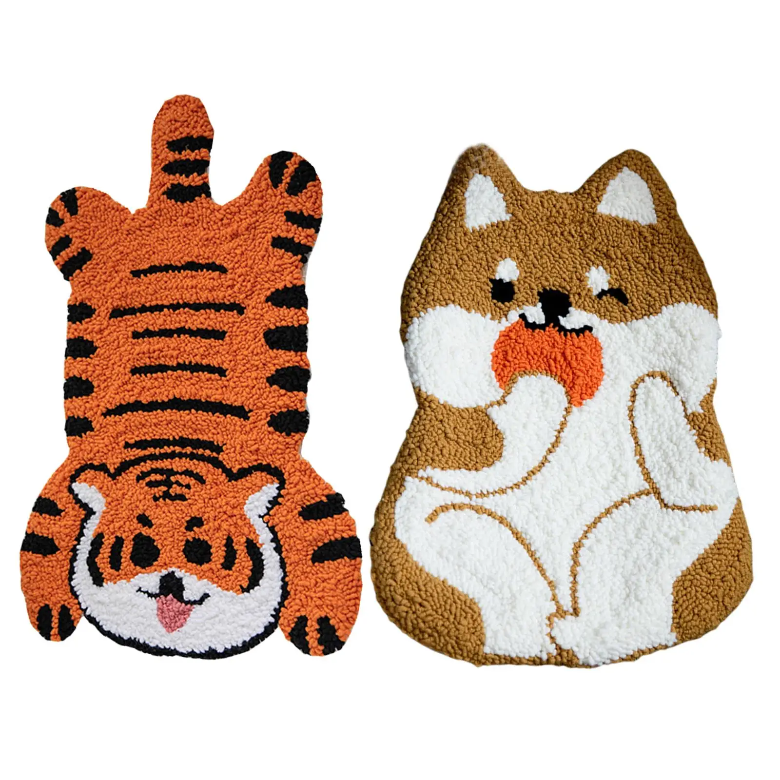 

Latch Hook Rug Kits Needlework Carpet Kit Stitching Thread Tool Embroidery