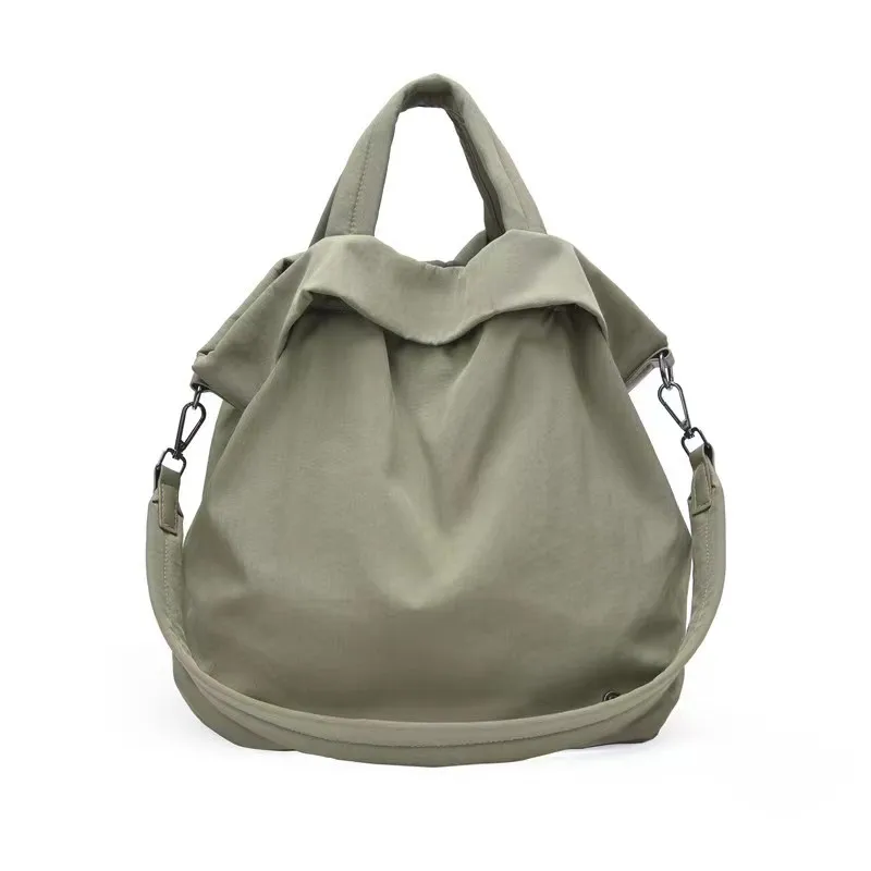 Lulu with fitness yoga bag women's leisure slung shoulder backpack 19L waterproof sports lulu handbag tote bag