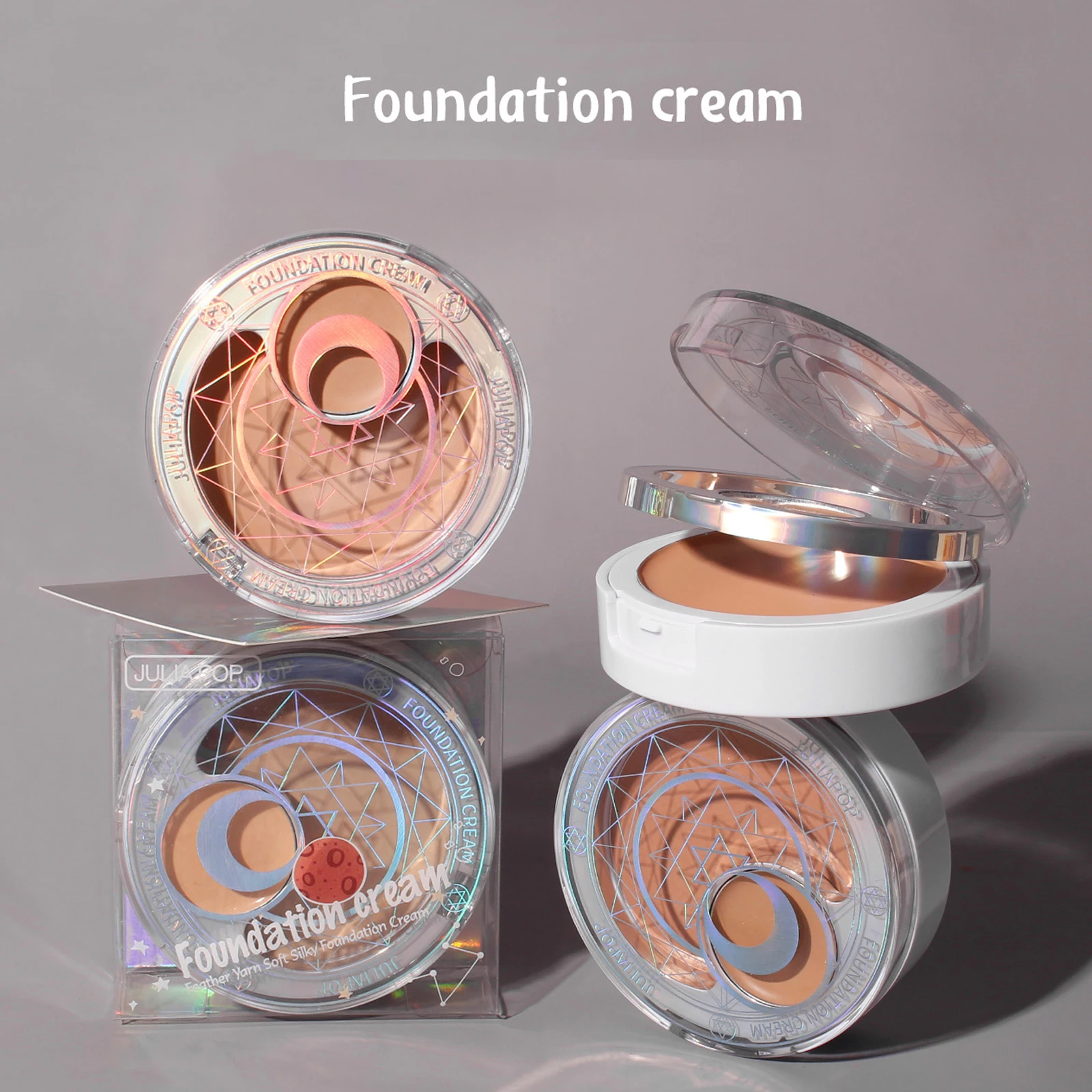 

2 in 1 concealer foundation cream to cover dark circles, acne marks, tear ditch repair foundation without makeup