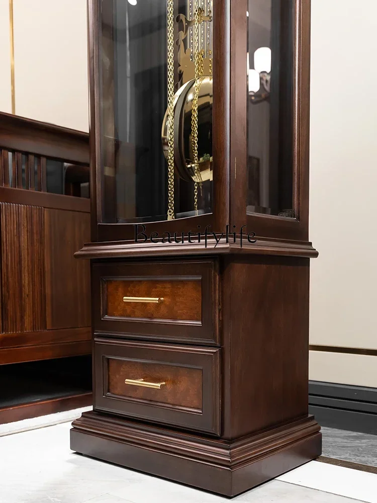 Немецкие гермельные китайские ретро часы для дедушки гостиной виллы