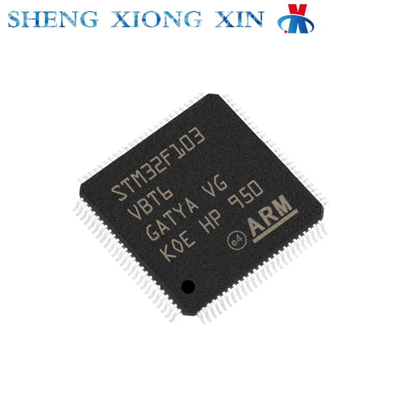 5 шт./партия, микроконтроллеры 100% STM32F103VBT6 LQFP-100 ARM-интегральная схема MCU STM32F103