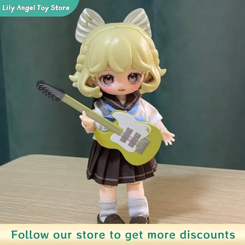 Фото Коллекционная фигурка-кукла 1/12 BJD, подвижная, серия Mystery Box Nyzaii 2-го поколения, серия Club Recruitment, 14 см, в закрытой упаковке, для переодевания №1