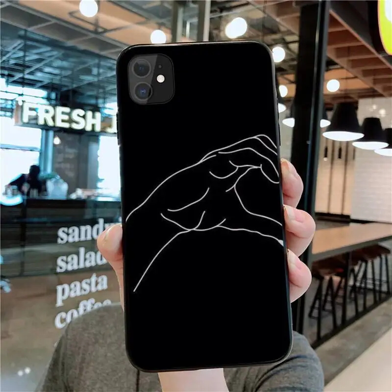 King Queen Best Friends Couple Phone Case for iphone 14 13 12 pro max mini 11 pro XS MAX 8 7 Plus X SE 2020 XR case images - 6