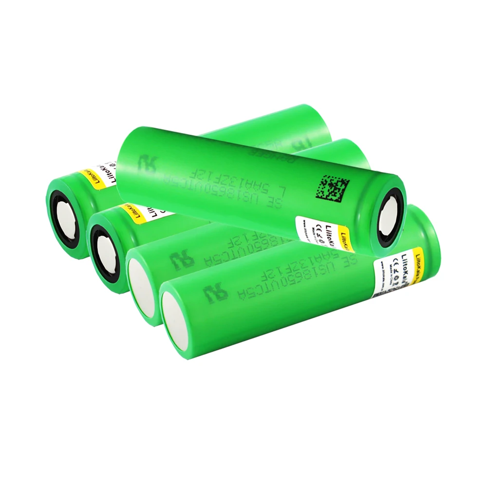 4pcs LiitoKala 18650 35a vtc5a Genuine 3.6V US18650 2600mAh Continuous 40A vap + box | Электроника
