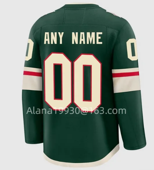 Custom New Style Jersey Kirill Kaprizov Matthew Boldy Brock Faber Marc 2025 Andre Fleury Jerseys