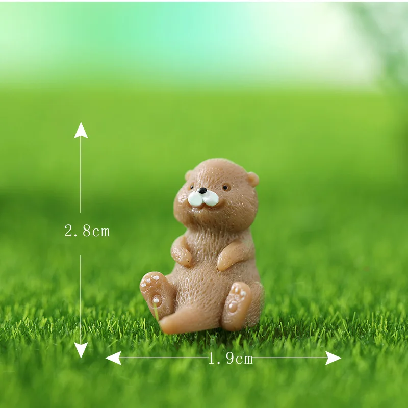 

Фигурки выдры из смолы GRHO