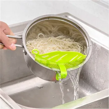 Kitchen Supplies Utility Tools Smiling Face Multifunctional Filter Rice Washing Machines Vegetable And Fruit Noodle Filters