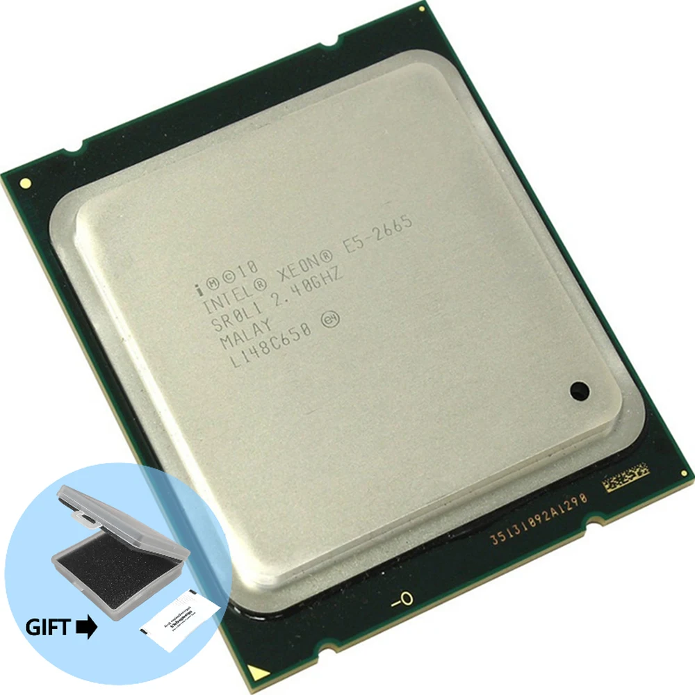 

Бесплатная доставка, процессор Intel Xeon Φ C2 SR0L1 20M Cache/2,4/GHz/8,00 GT/s E5 2665 LGA 2011 E5 2650, продажа процессора E5 2670 2660