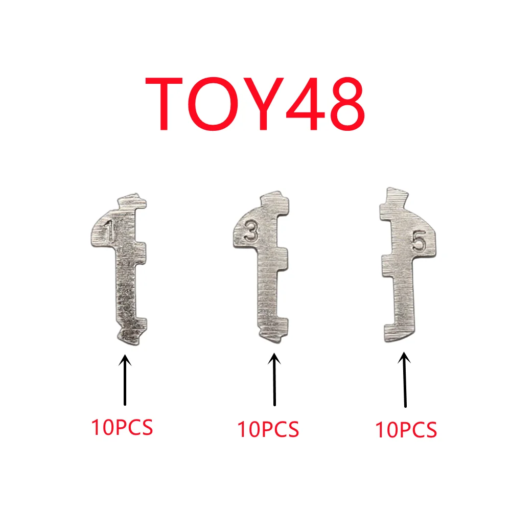 

40 шт. TOY40/ 40 шт. HY22/ 30 шт. TOY48/ 40 шт. Язычковая пластина для автомобильного замка HON66 для Toyota Набор для ремонта замка ключа аксессуары
