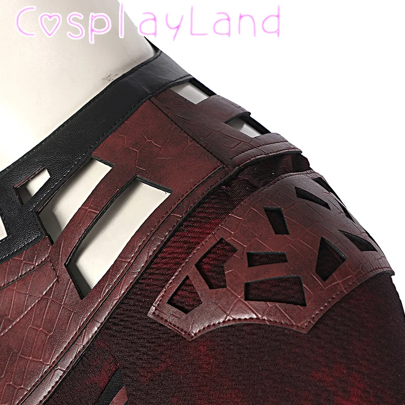 Костюмы на Хэллоуин Доктор в мульти-сумасшедшем алого цвета косплей костюм