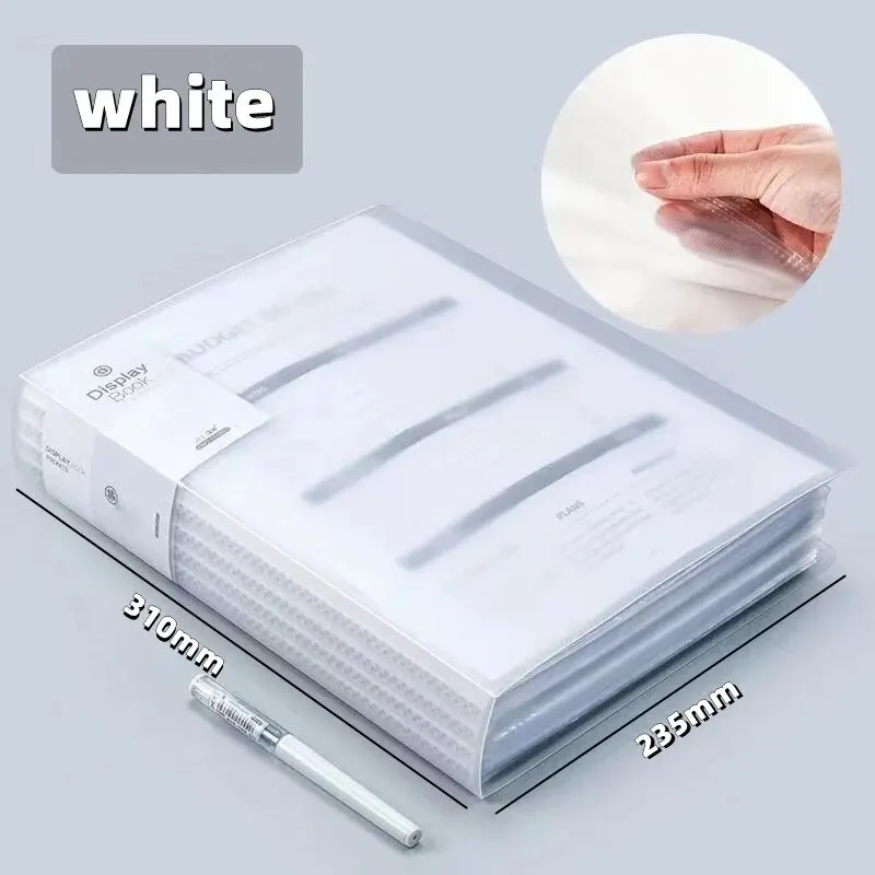 Расширяемая прозрачная папка для файлов формата А4, многослойное ...