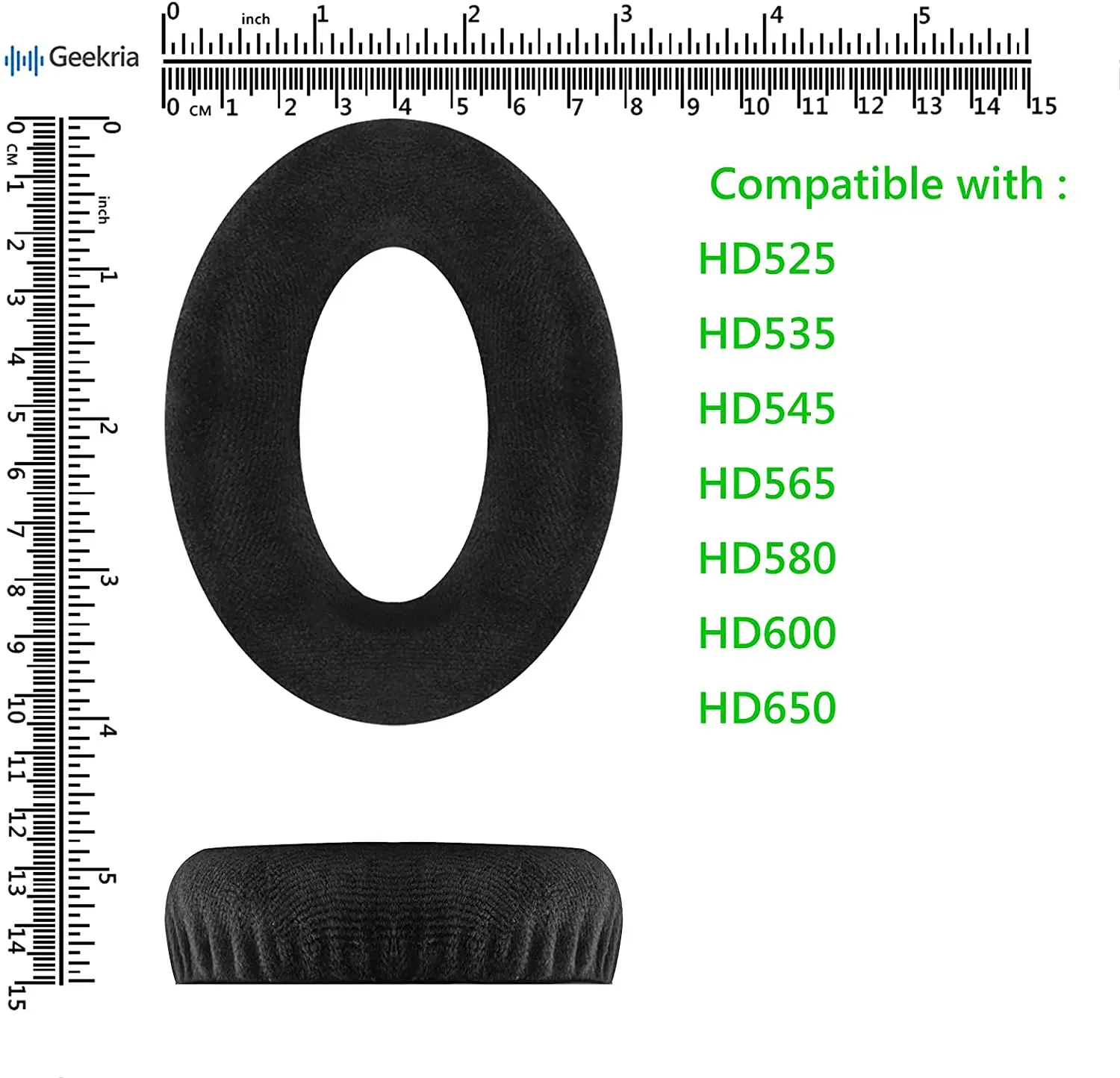 Фото Сменные амбушюры для наушников Sennheiser HD650, HD600, HD580, HD660 S, HD565, HD545 №4