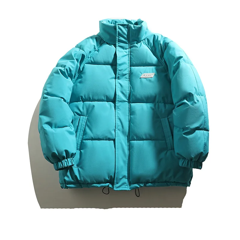 

2022 Women Winter Jacket Women's Short Winter Korean Female Stand Collar Parka Loose Casual Hooded Student Coat Outwear