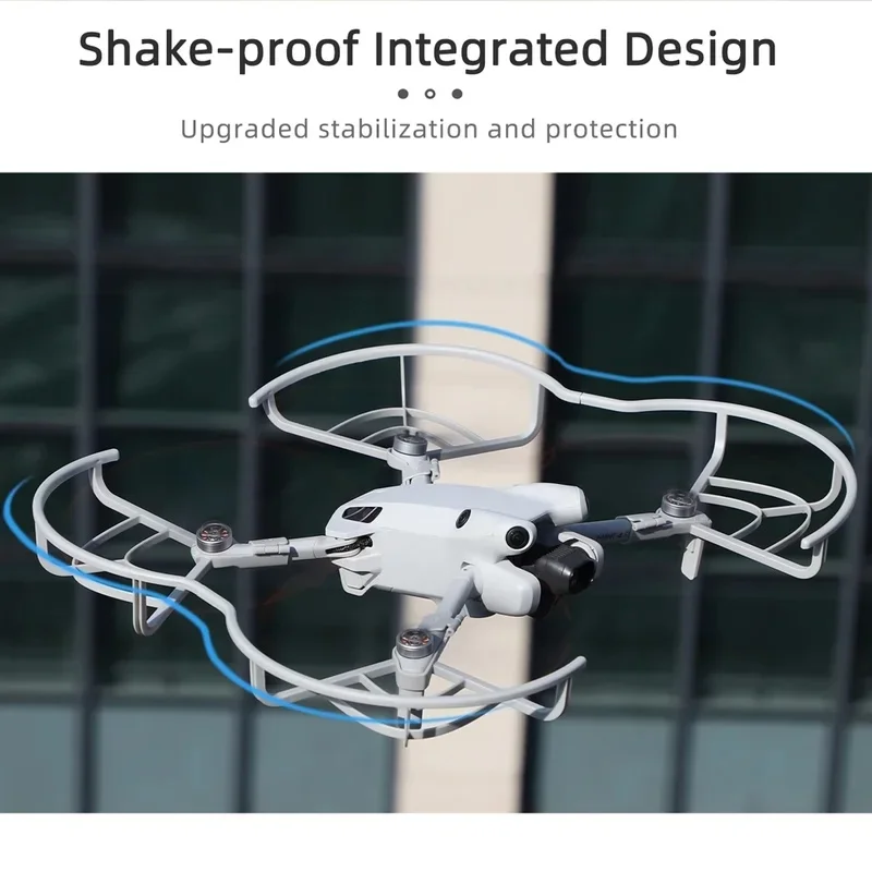 Фото Защитный кожух для пропеллеров Sunnylife для дрона DJI Mini 4 Pro, быстросъемный противоударный защитный чехол. №4