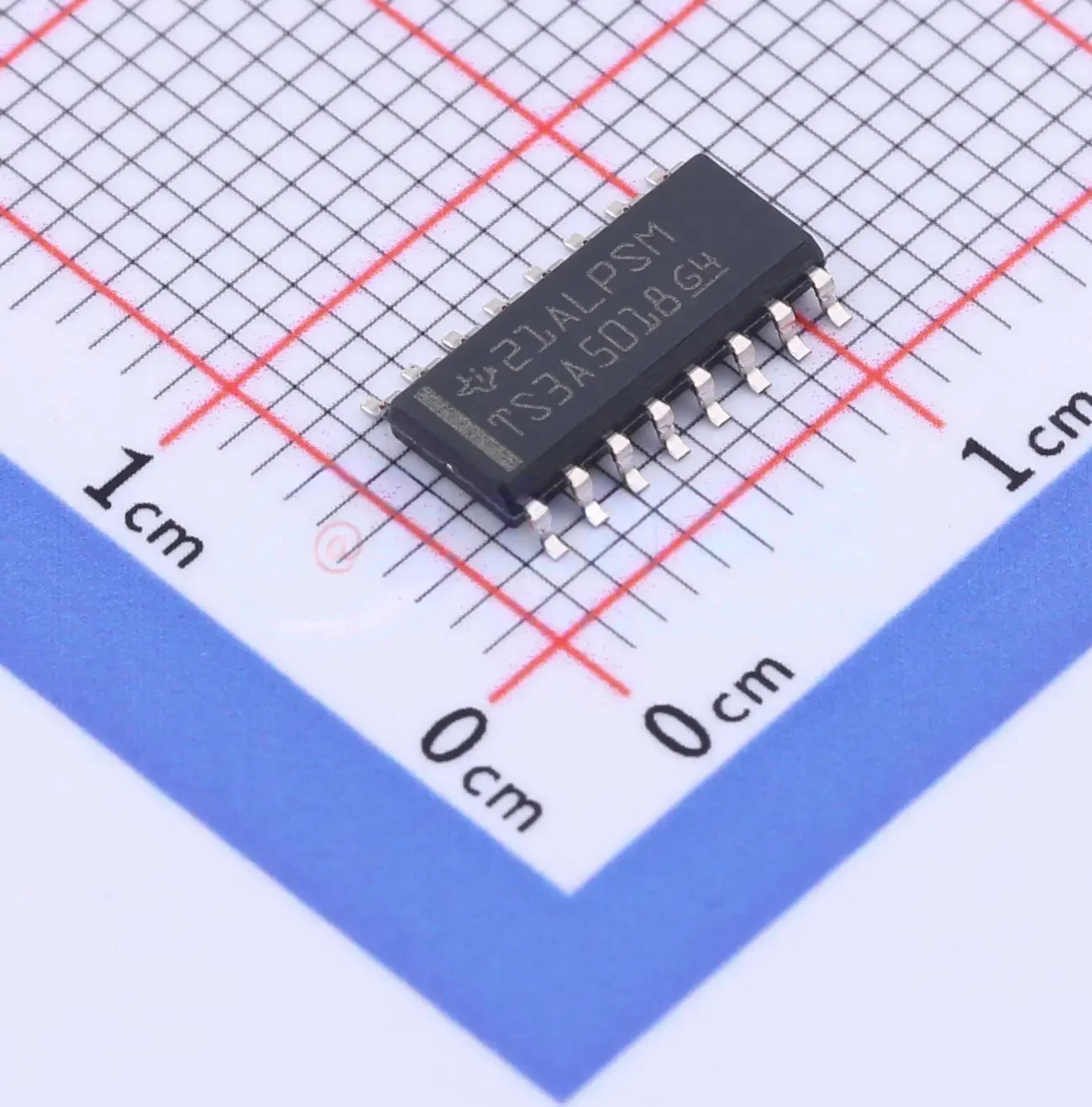 Фото (5/10 шт.) TS3A5018DR TI 16-SOIC 2:1 4 7Ω 1.65V~3.6V Аналоговый переключатель/мультиплексор №1