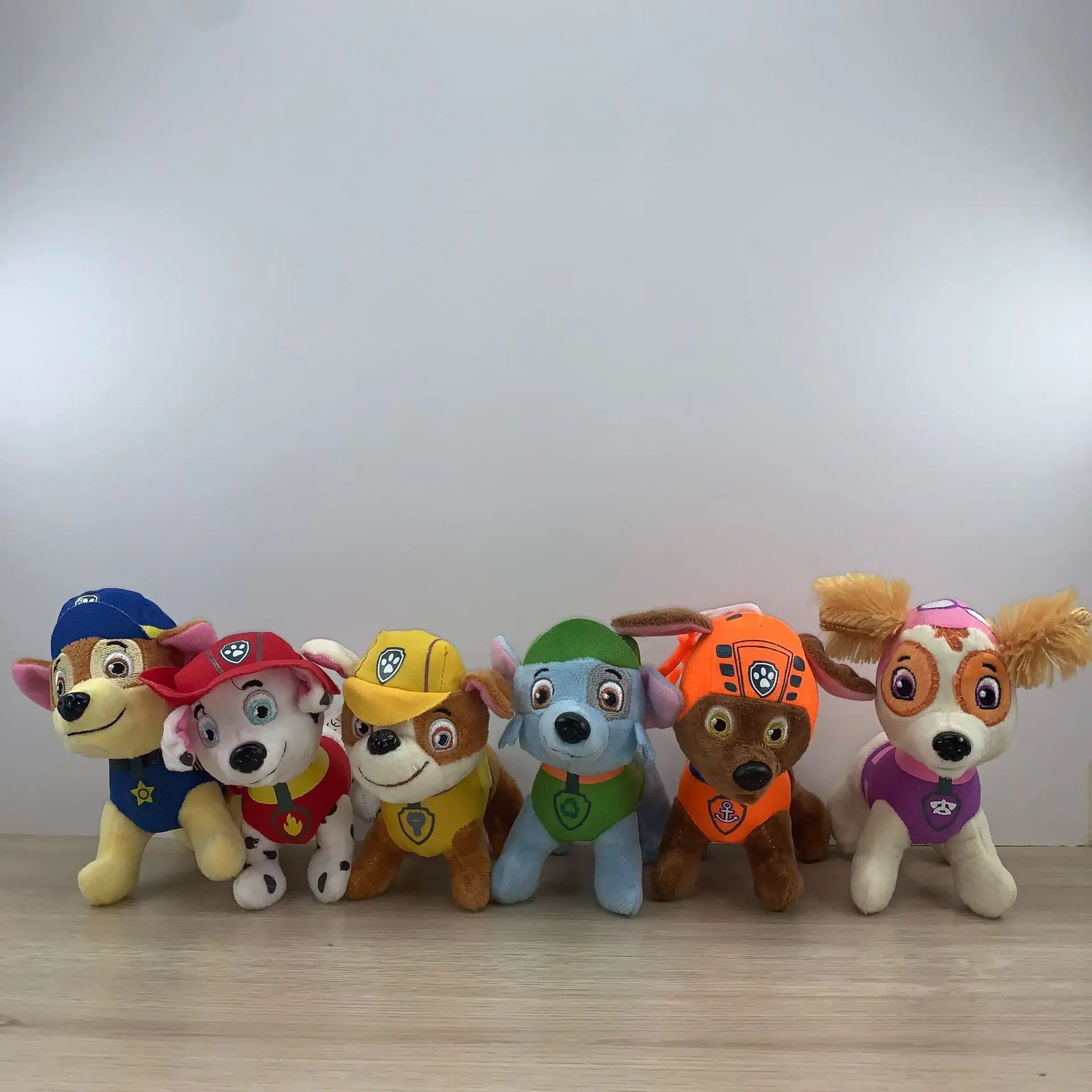 

20cm Ty Beanie Boos Paw Patrol Plush Doll Cartoon Animal Dog Stuffed Toy Children Kawaii Plush Toys Child Birthday Gift