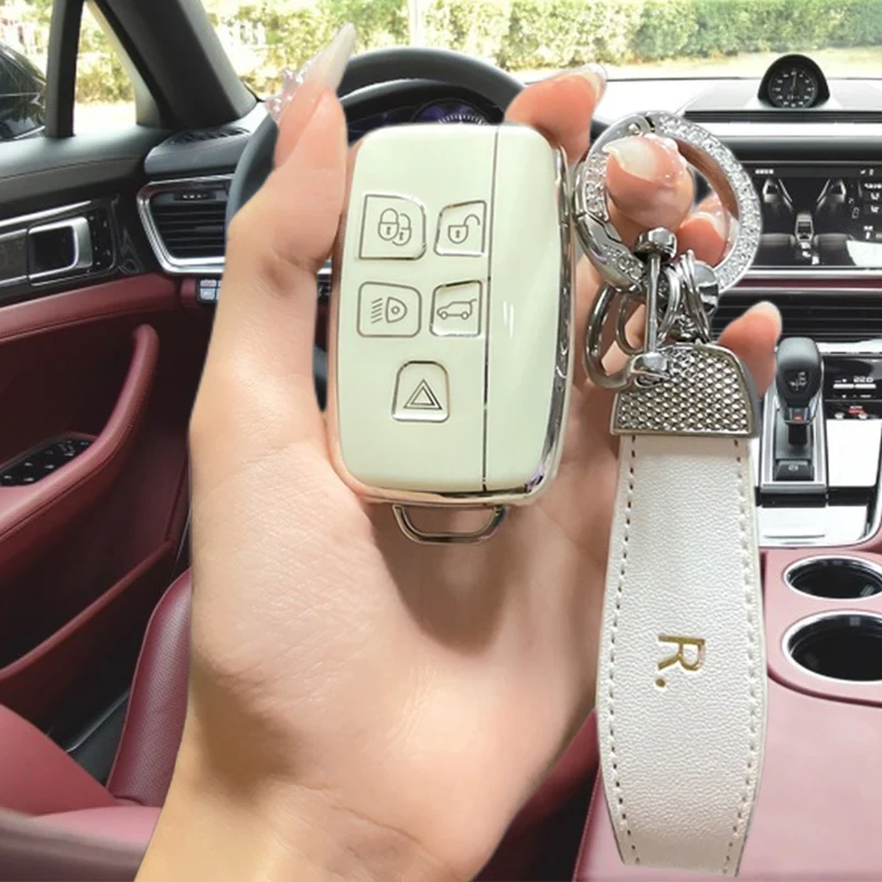 

Car Key Case Shell Cover Fob For Land Rover Range Rover Evoque Sport Freelander Discovery Velar For Jaguar XJ XE XF