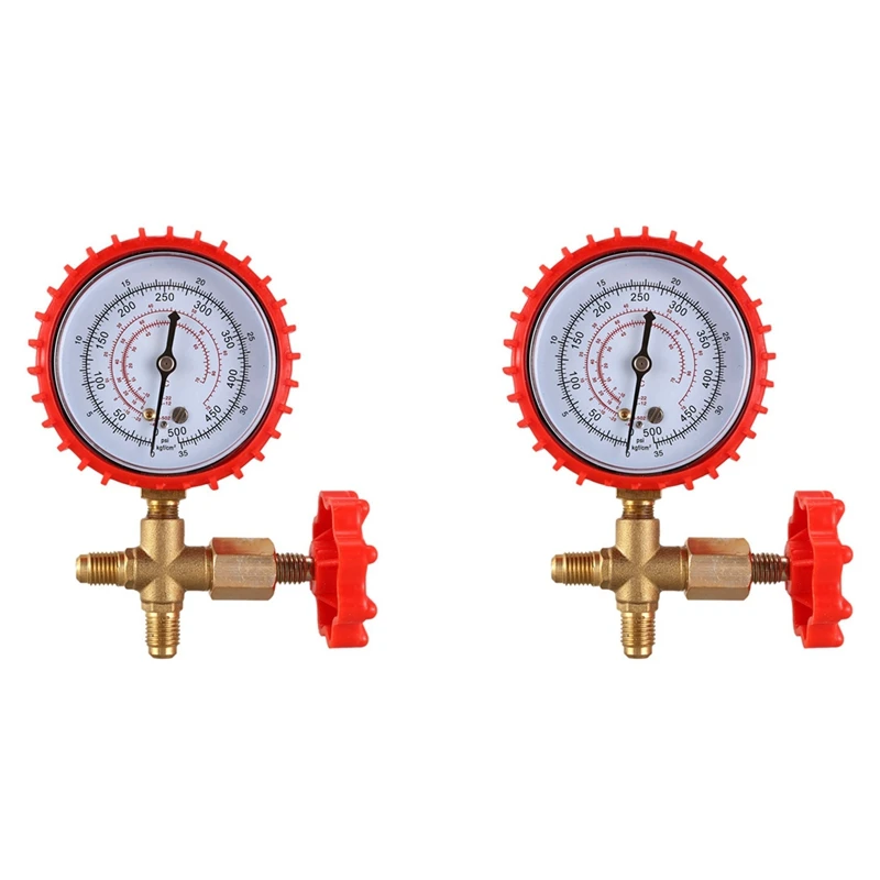 

2 шт., манометр для кондиционера R12 R502 R22 R410 R134A