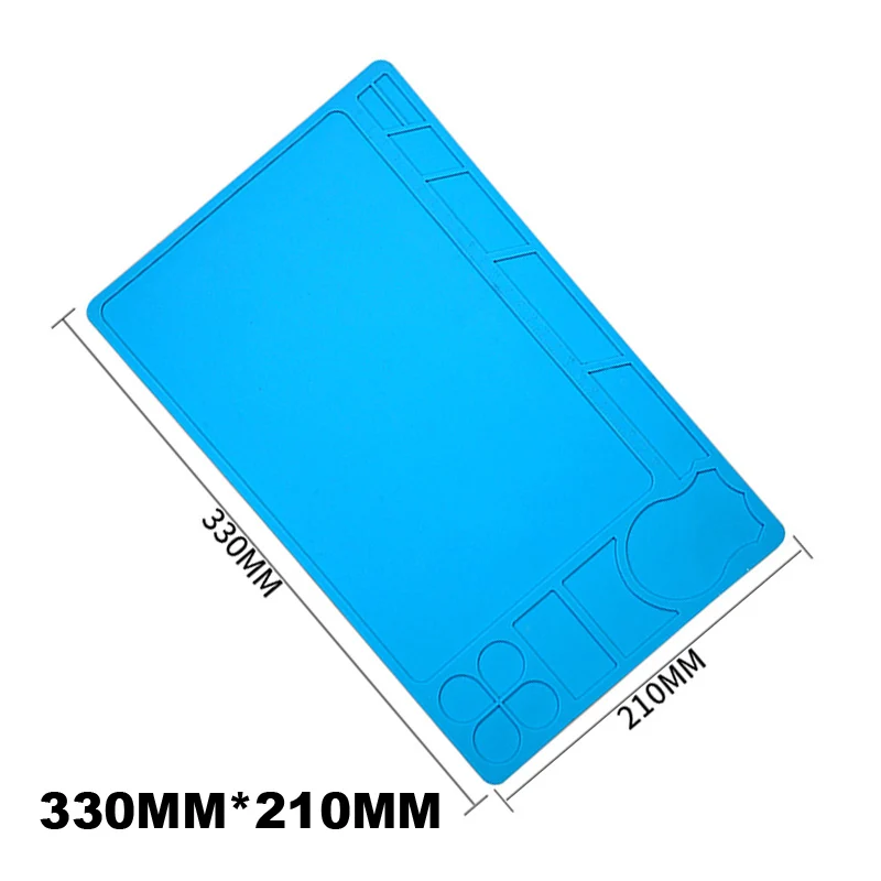 Термостойкая паяльная станция BGA с подставкой из кремния для термовоздействия, платформа для ремонта и обслуживания, материал для стола.