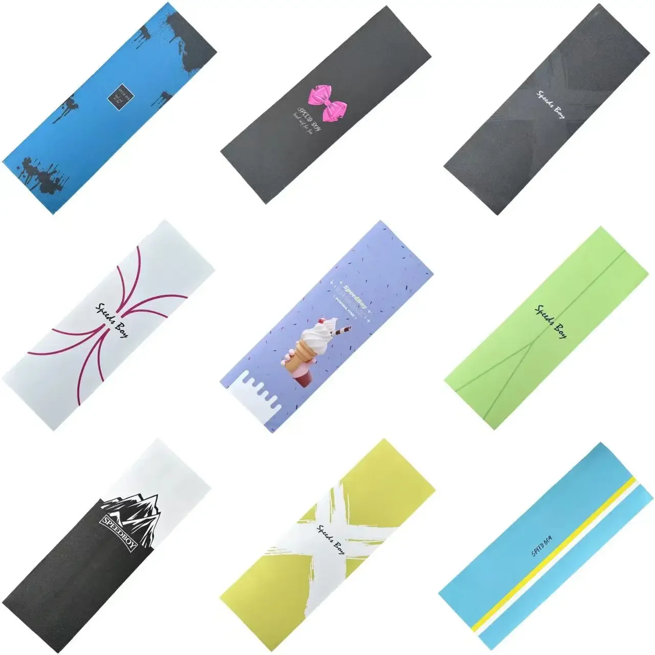 Электрический скейтборд Griptape 88*27 см