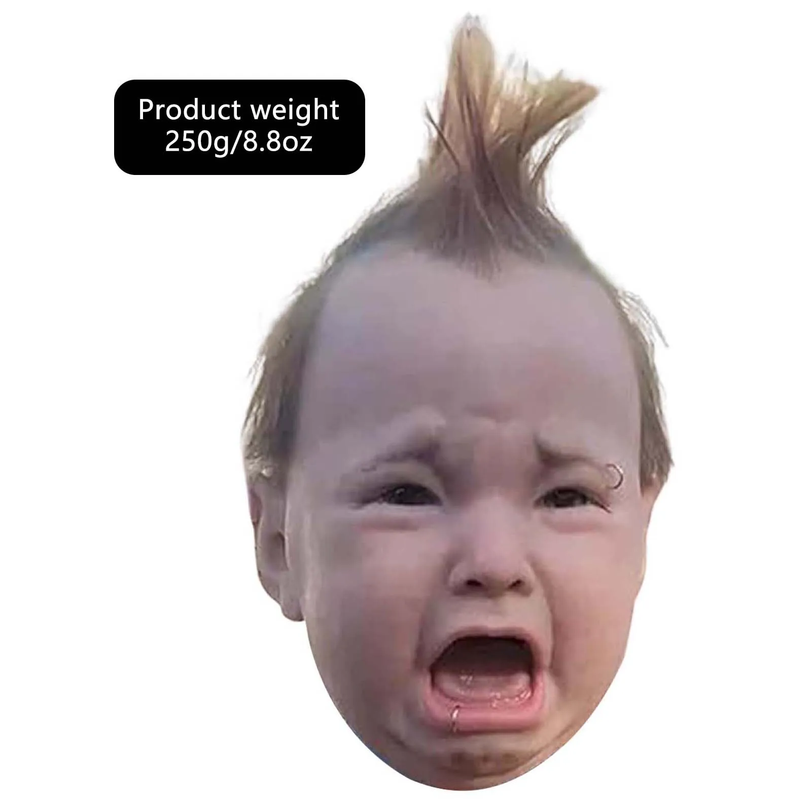 Веселая детская маска для Плача в стиле панк незабываемая Хэллоуина украшения