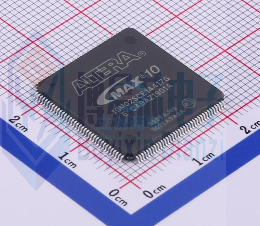 1PCS/LOTE 10M02SCE144I7G package EQFP-144 new original genuine field programmable logic device IC chip CPLD FPGA