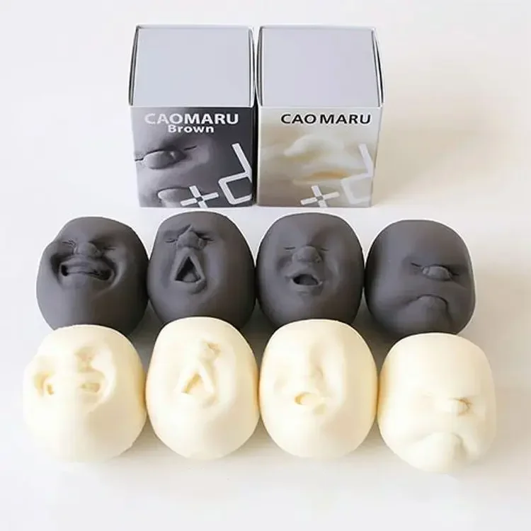 Смешное Лицо Mochi мягкие игрушки мягкая 3D голова кукла сжимаемая Бриллиантовая