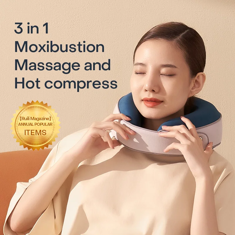 

Massage cervical vertebra with massager Massage pillow pad Massage headrest cervical vertebra Massage pillow massage pad