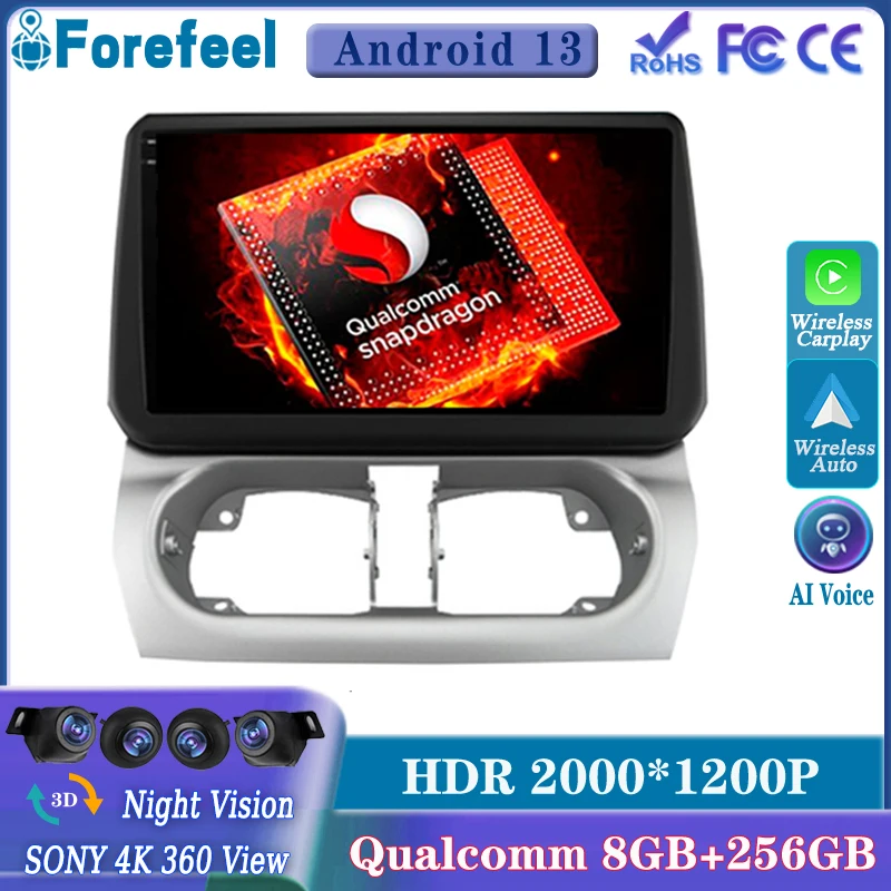 

Android13 Qualcomm Snapdragon For Opel Combo Corsa Tigra 2001-2011 Multimedia Car GPS Player Auto Radio Stereo Navigation 5G DVD
