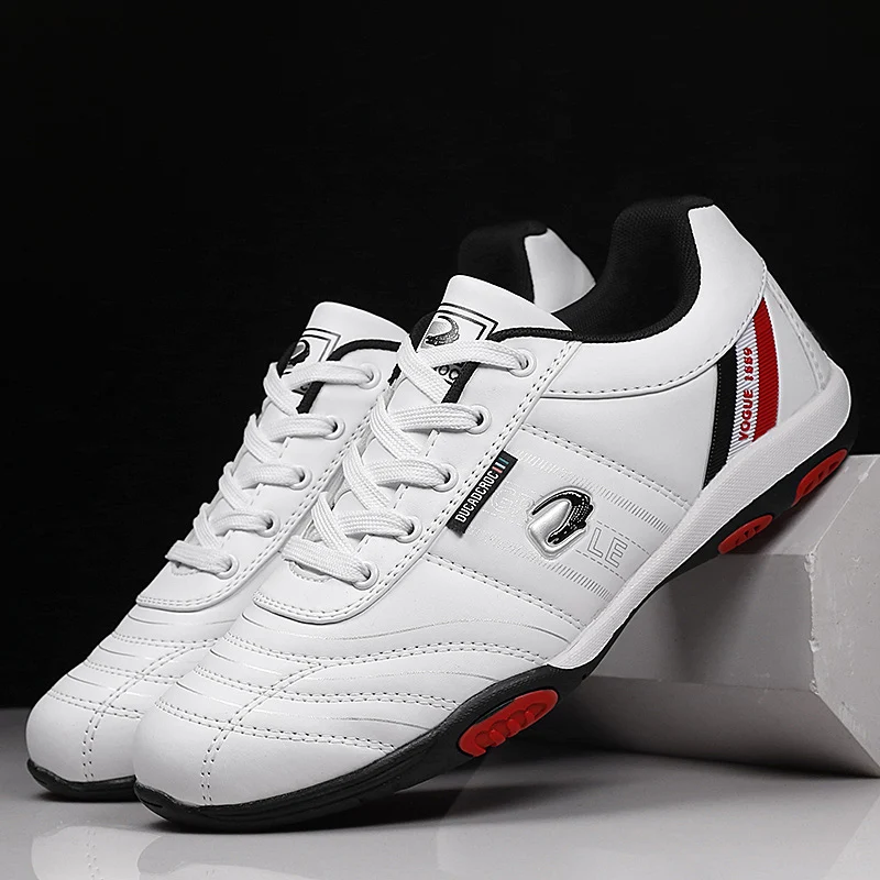 SENAGE New Classic Style Quality Golf Shoes Outdoor Men Anti Slip Jogging   Light Weight Walking Sneakers Spikless Golf Sneake