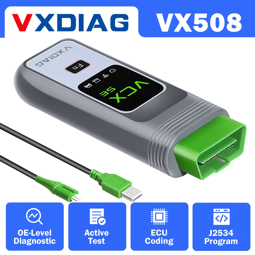 Автомобильный сканер VXDIAG VCX SE диагностический прибор для BMW OBD2 программирование