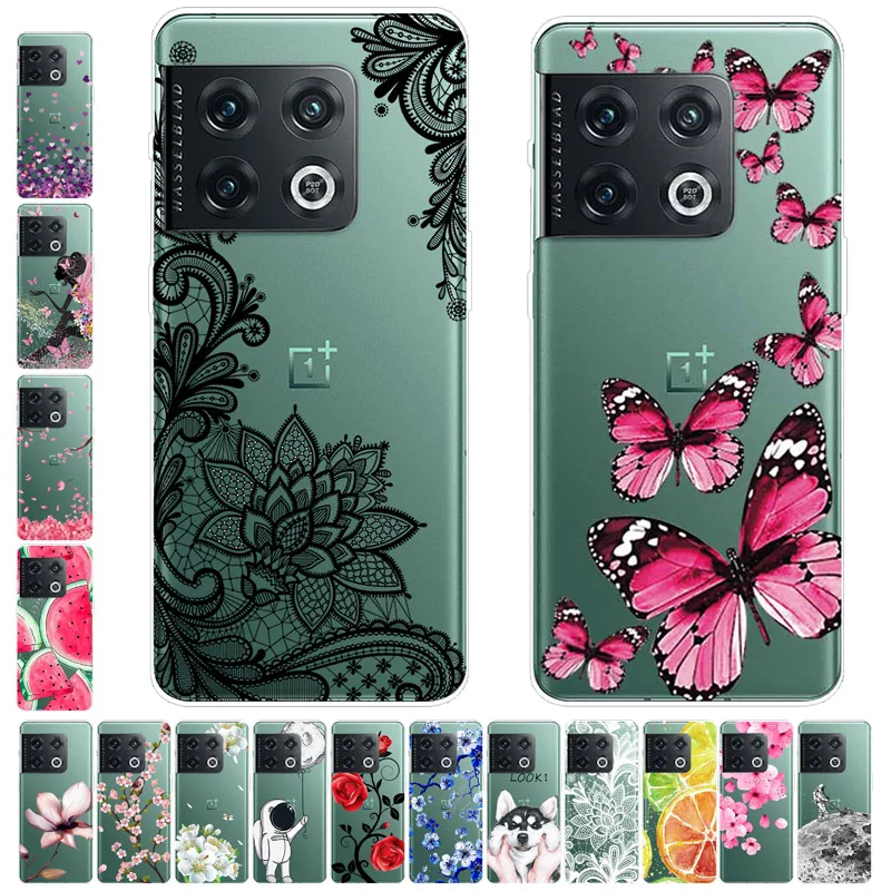 

For Oneplus 10T / 10 Pro Case Transparent Clear Soft TPU Phone Cover for One plus 10 Pro 10T Cases Fundas 1+10 Pro 10 T Coque
