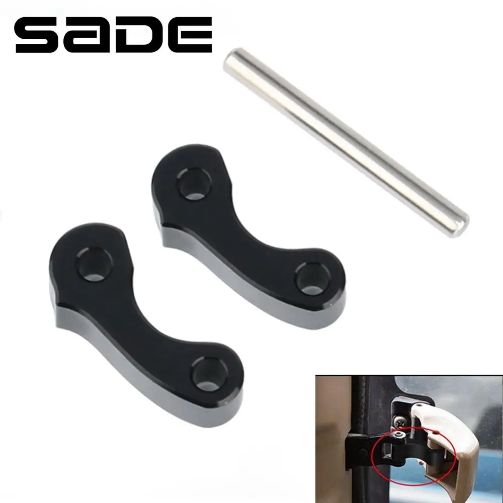 

A set of two Window Latch Hinge Pivots For Toyota 95-04 Tacoma 00-06 Tundra Xtracab Billet Aluminum Easy to install Black