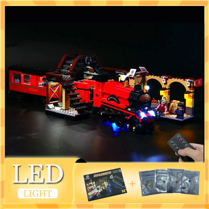 Детский конструктор сделай сам для LEGO 75955 Экспресс-поезд