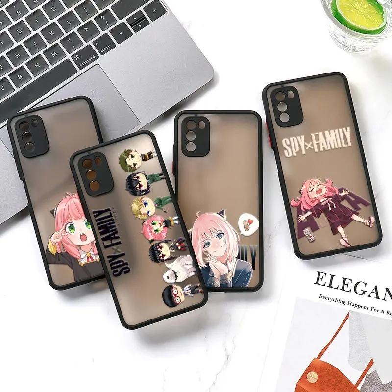 

Cute Spy X Family Anime Mi 12T Pro Case For Xiaomi 12 11 Lite 5G NE 11T 10T 9 Lite Cover Poco X3 X4 NFC F3 M3 M4 Pro Matte Cases
