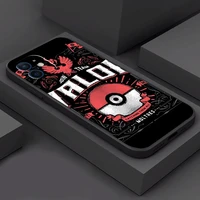 pok%c3%a9mon pikachu pokemon phone case for funda iphone 11 12 13 pro max mini x xr xs se 2020 5s 6 7 8 plus coque silicone cover