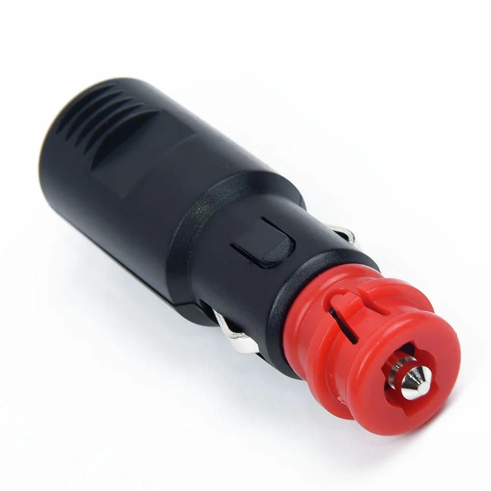 Купи 1PCS Universal 12V-24V Car Cigarette Lighter Plug Socket Power Plug Connection Cigaret Socket Adaptor Male Plug Car Accessories за 27 рублей в магазине AliExpress