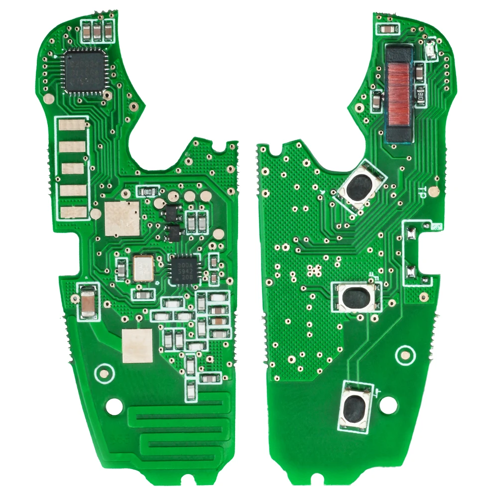 KEYECU 4F0837220N 4F0837220M 4F0837220T 4F0837220R 4F0837220D для Audi A6 Q7 S6 дистанционный брелок 315 МГц/433 МГц/868