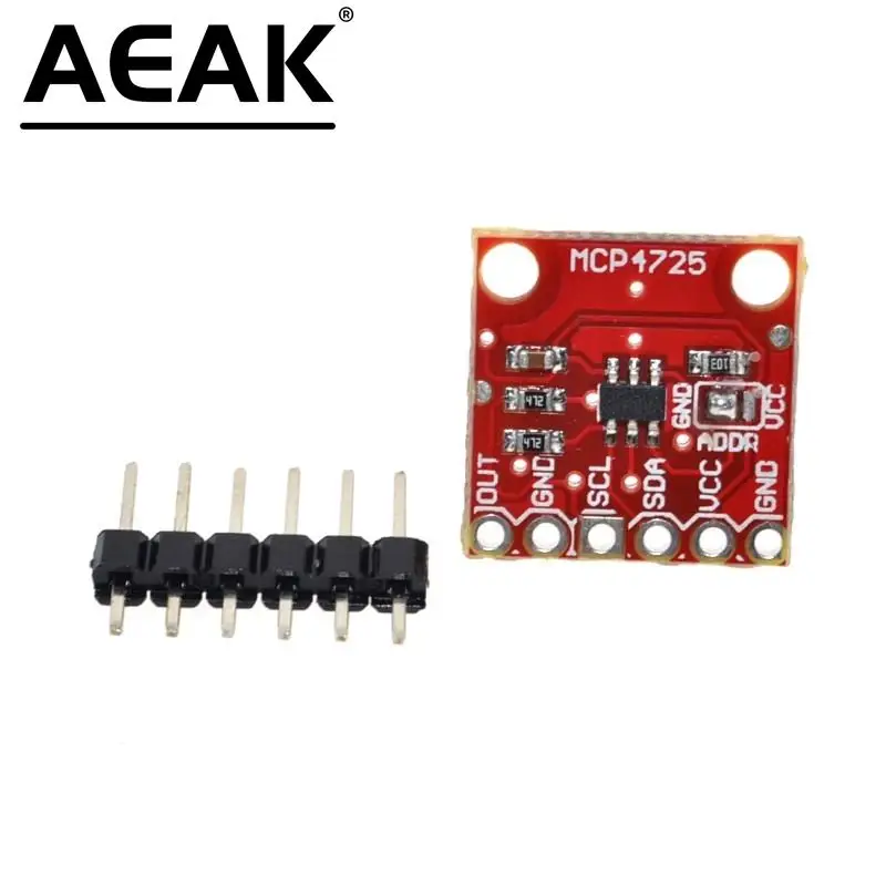 MCP4725 I2C DAC плата разработки модуля прерывания