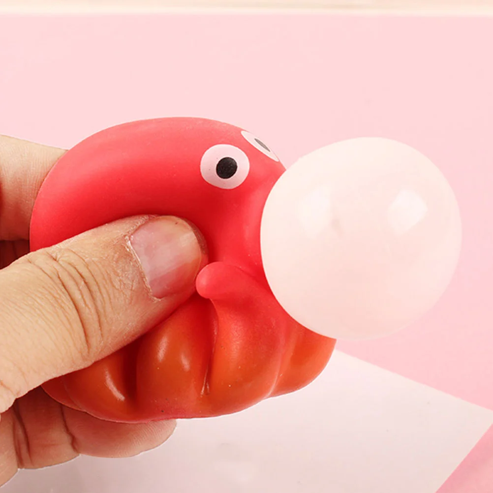 

3pcs Octopus Squeeze Toys Household Squeeze Toys Colored Octopus Fidget Toys Elastic Stretchy Toys