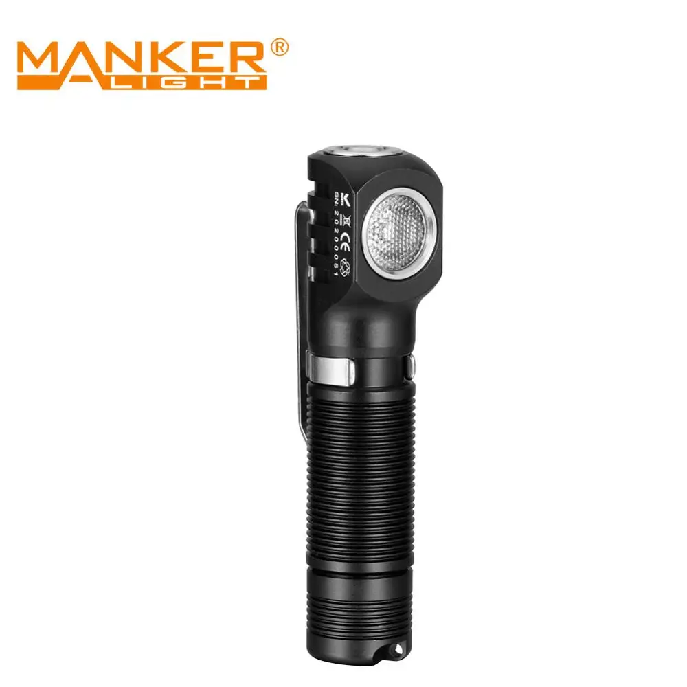 Manker E02 II 420LM Luminus SST20 LED Flashlight AAA/10440 Pocket EDC Mini Keychain Torch with Magnetic Tail &amp Reversible Clip |