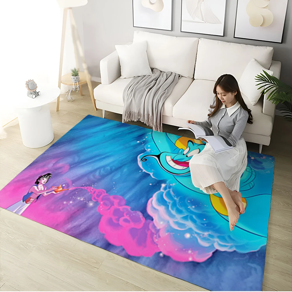 

Коврик Aladdin в виде лампы для дома, входной ковер для ванной, комнатный напольный коврик, абсорбирующий нескользящий кухонный ковер