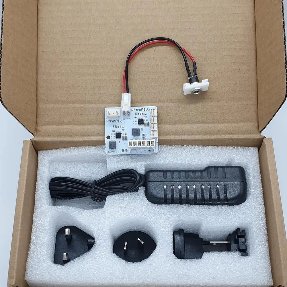 

For Sega Dreamcast Dream Psu Dreampsu Retro Replacement Power Board W/ Dreampsu Supply Pico *not Wholesale N4h4