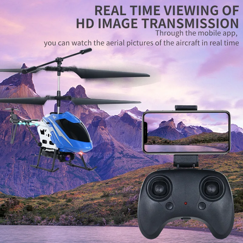 

Remote Control Aircraft Children's Toys Mini Fall-resistant Charging Aerial Photography Unmanned Helicopter Boy Aerocraft Toys