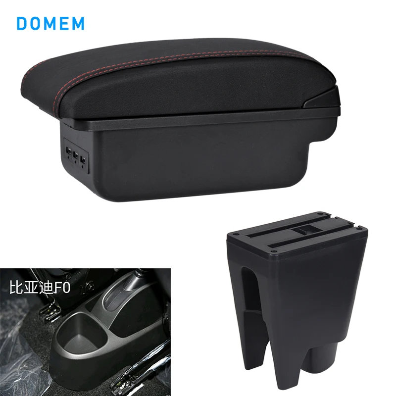 

Armrest Box Central Store Interior Storage Car Accessories With Cup Holder For Citroen C1 Peugeot 107 Toyota Aygo BJ BYD F0
