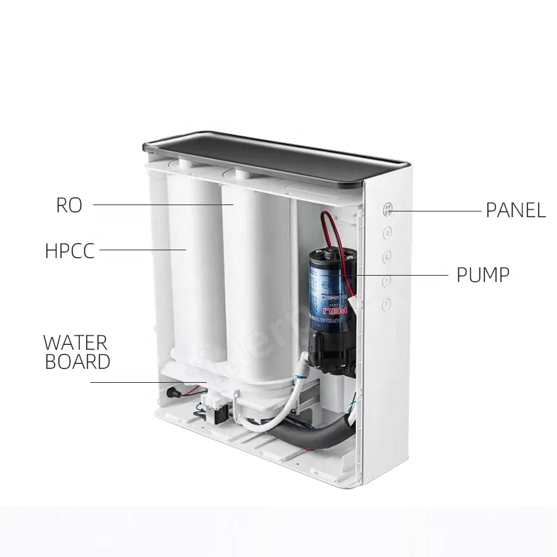 

Filterpur 800gpd housing 2 filtration tap ro water purifier under sink