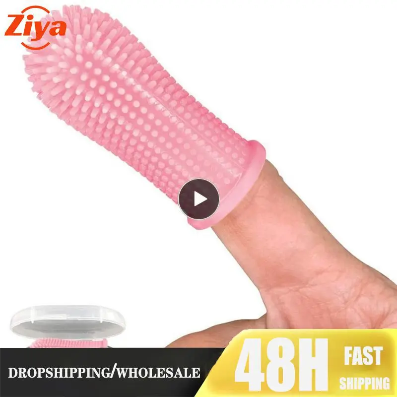 

1 ~ 8 шт., Нетоксичная Силиконовая зубная щетка